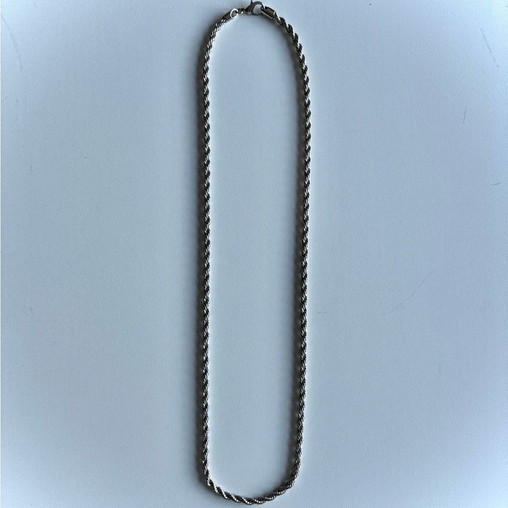 Chrome Rope Chain - Picture 2 of 4